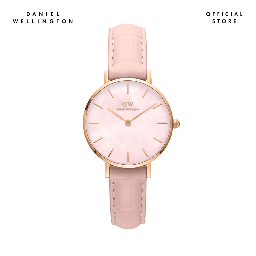 Đồng hồ Nữ Daniel Wellington dây Da - Petite Rouge 28 mm DW00100511
