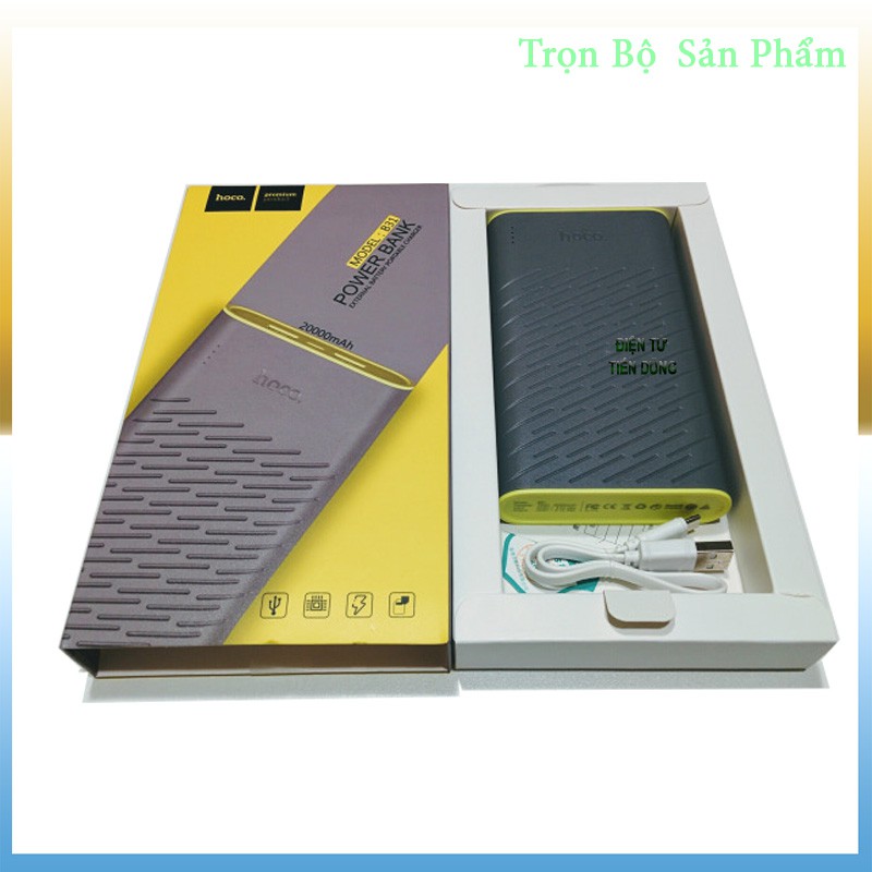 PIN DỰ PHÒNG HOCO B31 DUNG LƯƠNG 20000 mAh