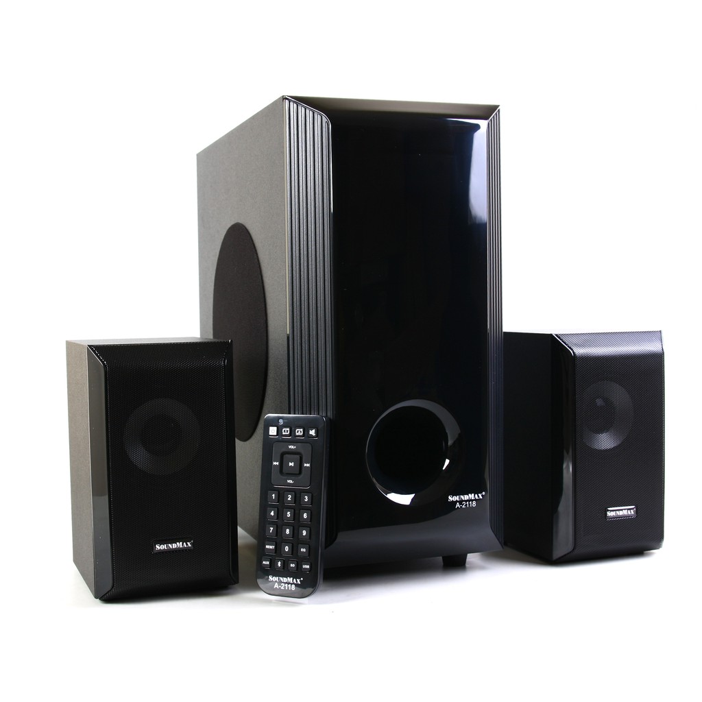 Loa Soundmax A2118 - 2.1, Bluetooth (Hàng chính hãng)