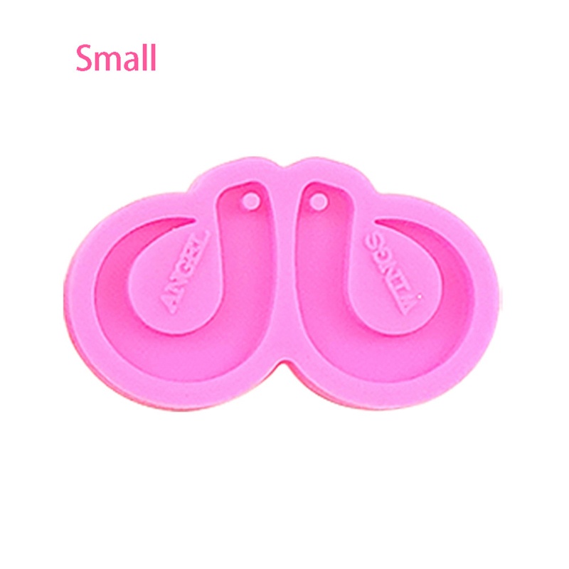 Khuôn Silicone Làm Mặt Vòng cổ / Bông Tai DIY