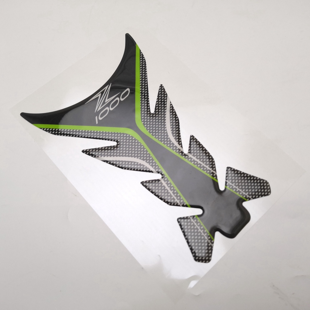 Phù Hợp Miếng Dán Trang Trí Bình Nhiên Liệu Xe Mô Tô Kawasaki Z1000 Hình Xương Cá Chống Trượt