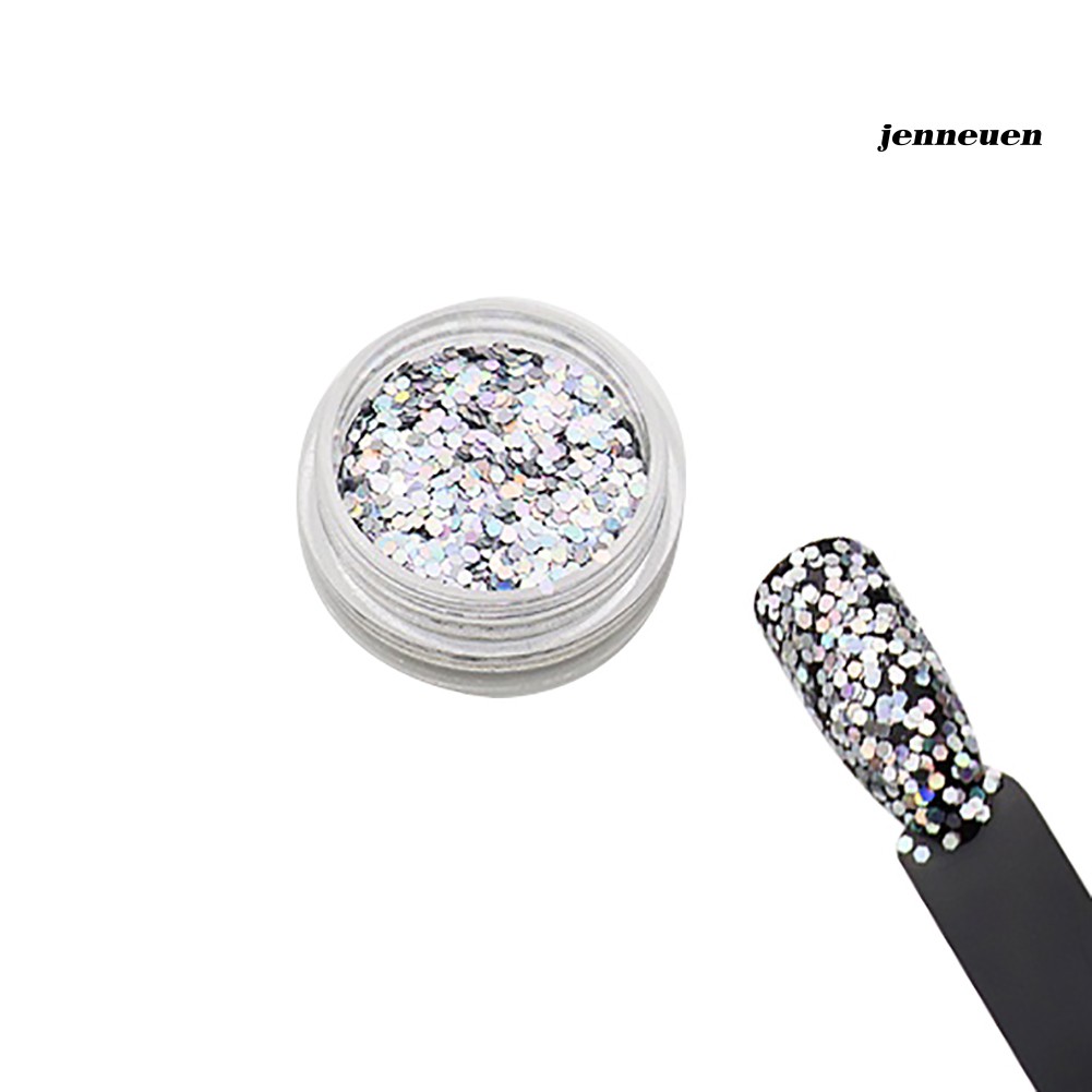 [Hàng mới về] Set 4 Hộp Sequin Lấp Lánh Trang Trí Móng DIY