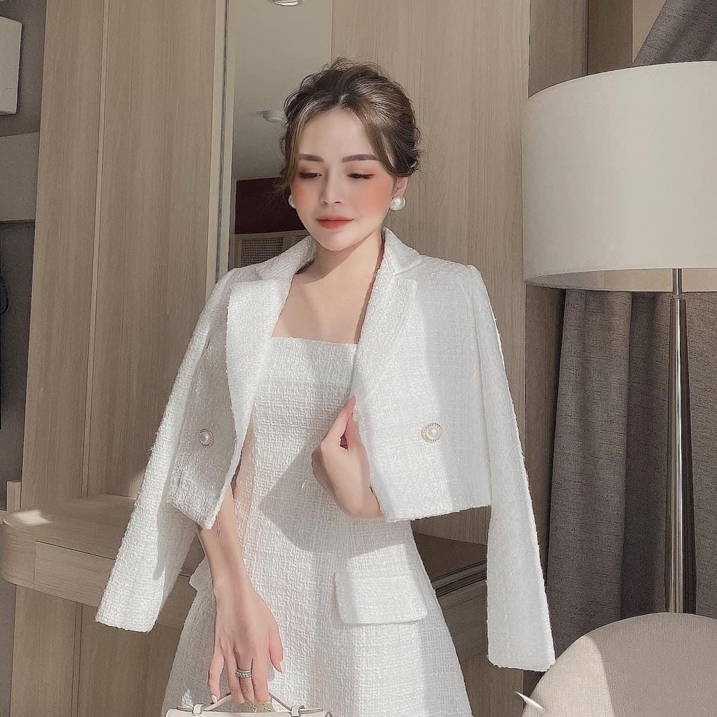 Khuyên tai nữ trơn basic ngọc trai nhân tạo ER88
