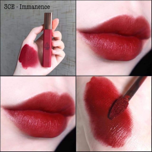 Son 3CE Cloud Lip Tint Immanence Màu Đỏ Trầm Lạnh