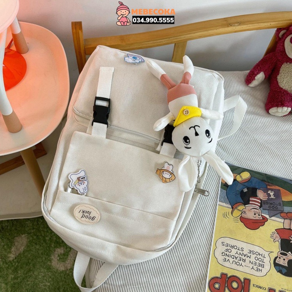 Balo nữ đi học thời trang Hàn Quốc, cặp sách đẹp hàng cao cấp dễ thương, túi xách sinh viên học sinh