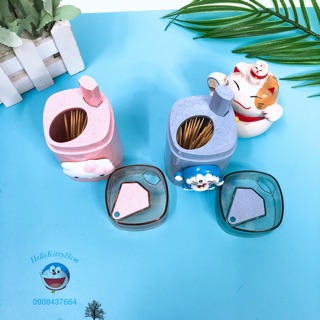 Hủ đựng tăm HelloKitty Doreamon