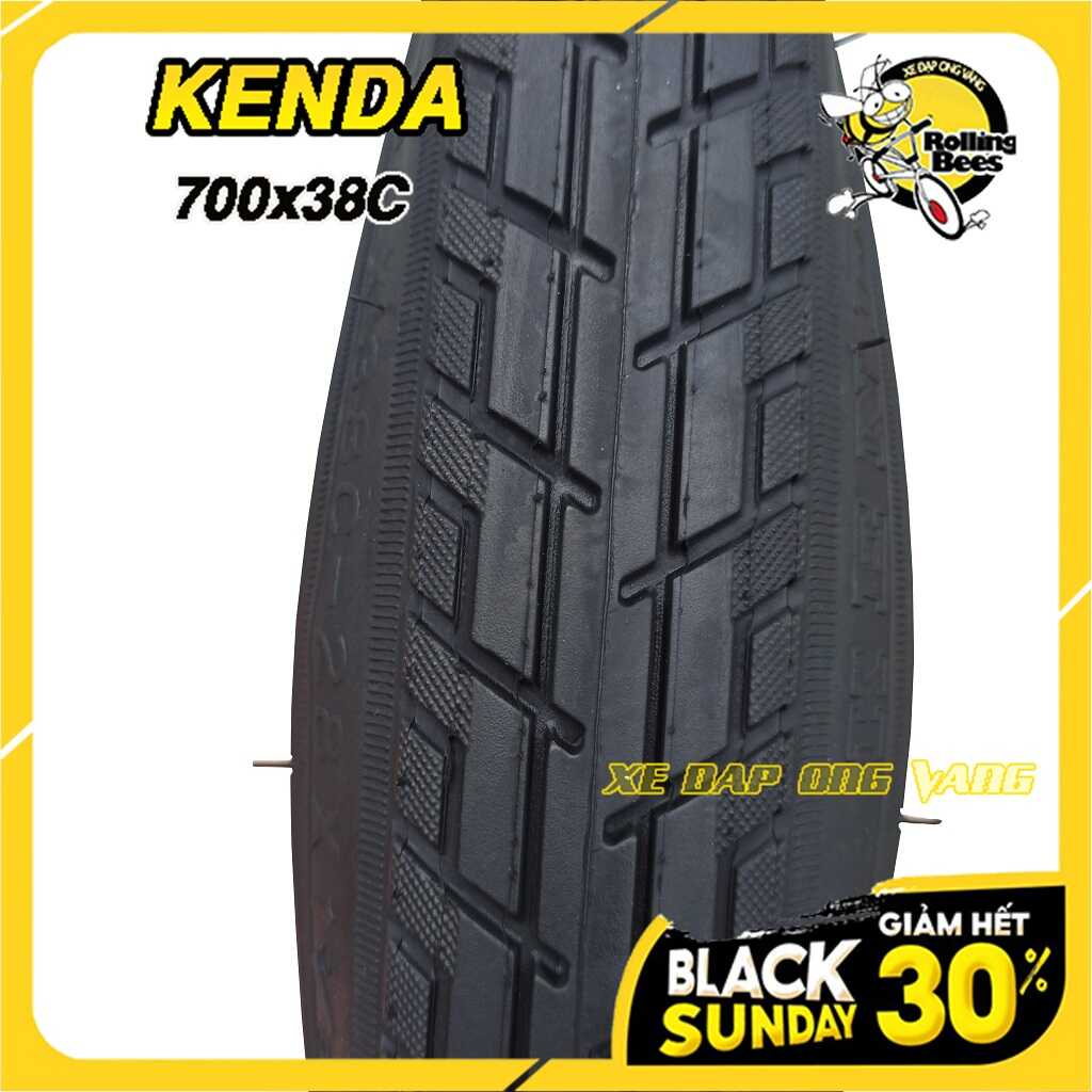 Vỏ Lốp, Săm Ruột Xe Đạp KENDA 700x38C - 38-622