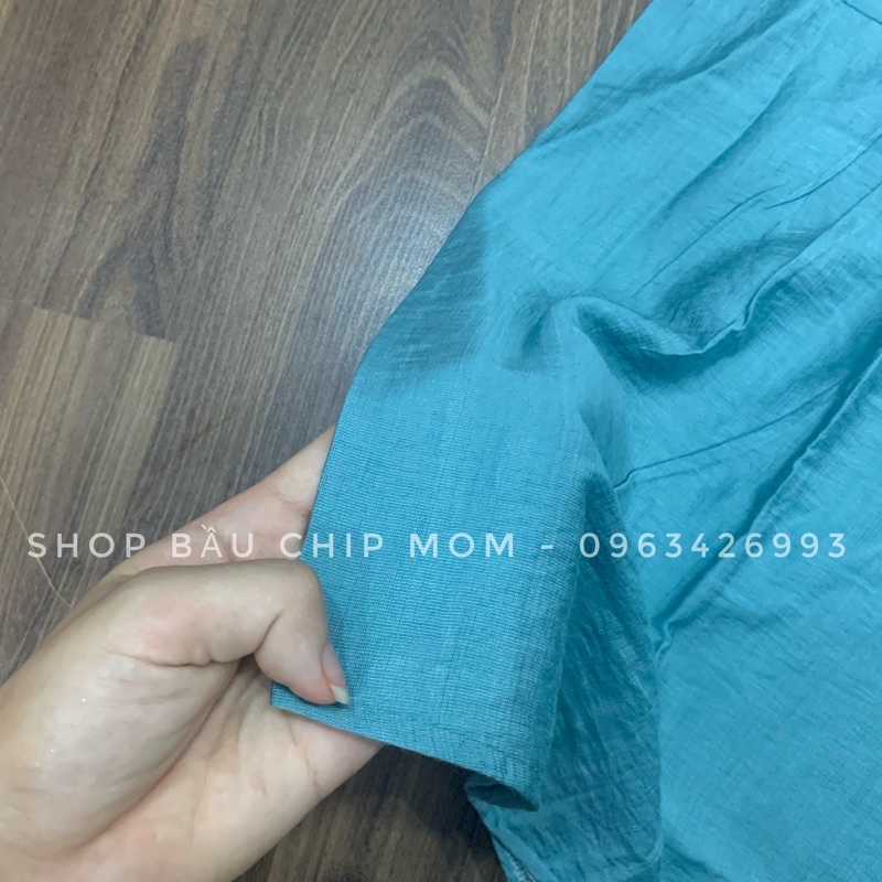 Áo bầu TK đũi lụa mềm xinh nhẹ nhàng mát lịm AH22