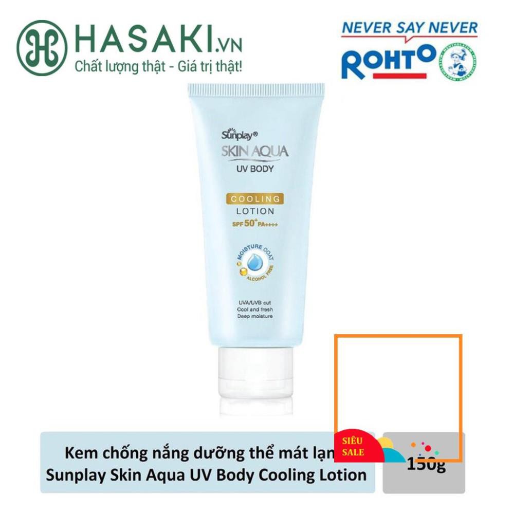Kem Chống Nắng Dưỡng Thể Sunplay Skin Aqua UV Body Lotion SPF 50+ PA++++ 150g