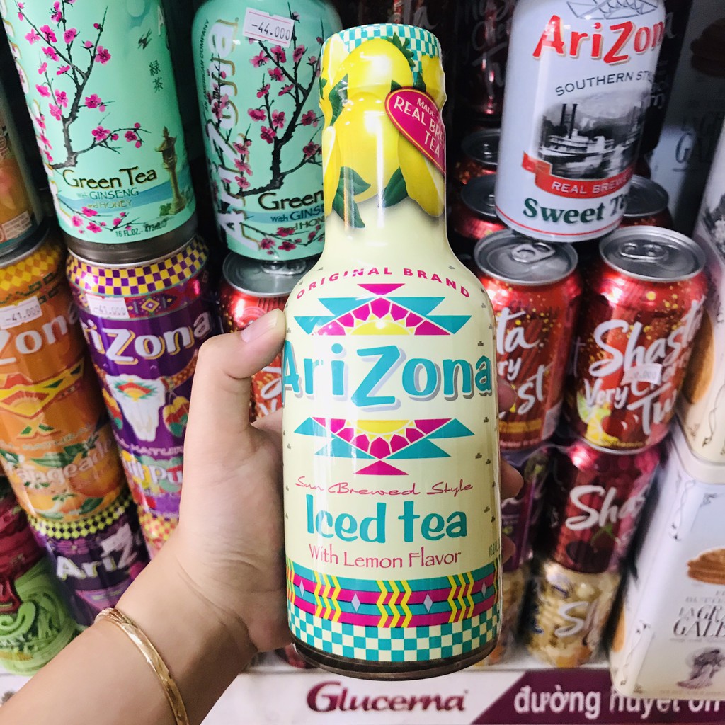 [12 LOẠI] NƯỚC NGỌT TRÀ TRÁI CÂY MỸ ARIZONA LON 458ML 500ML 680ML UỐNG SIÊU NGON LON SIÊU TO KHỔNG LỒ (CHUẨN USA)