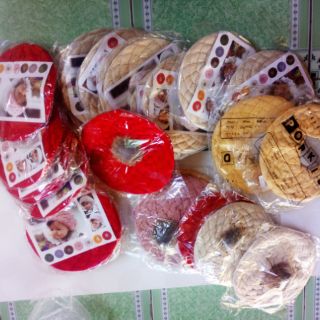 nón len tiêu cho bé freesize từ 6_36 tháng tuổi