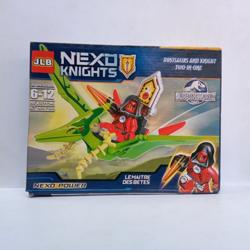 Lego Mô Hình Đồ Chơi Nhân Vật The Beast Master Pteranodon Nexo Knight Dus Bằng Đất Sét Aaron Axl