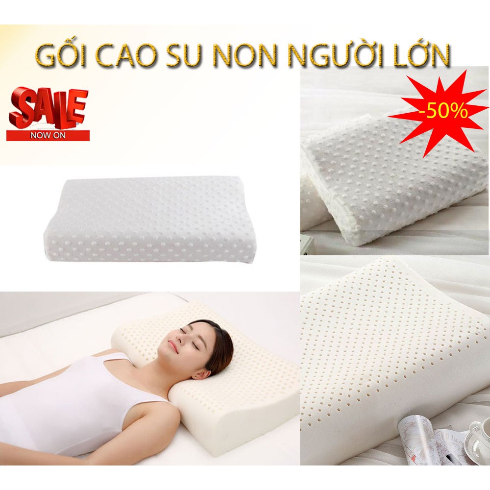 GỐI CAO SU NON MASSAGE  CAO CẤP LOẠI 1