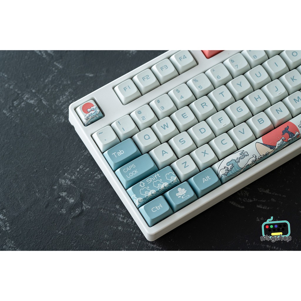 Nút bàn phím keycap Coral Sea XDA PBT Filco, Leopold, IKBC,...