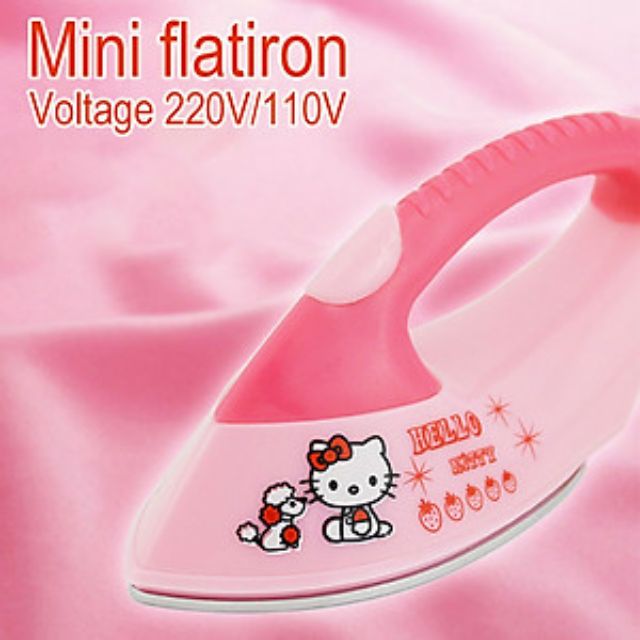 Bàn Ủi (Bàn Là) Khô Mini (Nhỏ) Du Lịch Yinuo Con (Chú) Mèo Hello Kitty KT-790 (ZW-790)