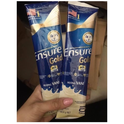 Xả kho Combo 14 ,30 Gói sữa Ensure Gold 60,6gram hạnh nhân, vani , cafe ,lúa mạch vị ngẫu nhiên theo từng đợt nhập hàng