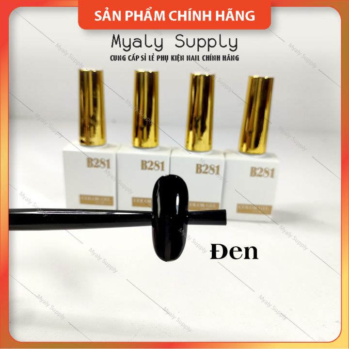 Sơn Gel Trắng Trắng Sữa Đen Nước Gạo Trắng Đục