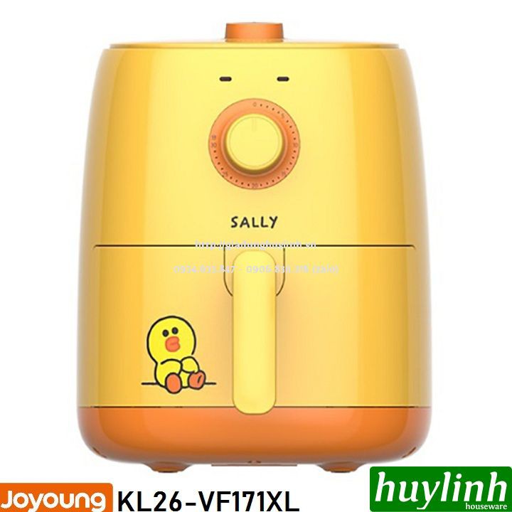 [Mã ELHAMS5 giảm 6% đơn 300K] Nồi chiên không dầu Joyoung Line KL26-VF171XL - 2.6 lít [Cony x Sally]