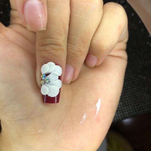 hoa bột nail