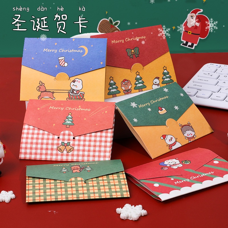 THIỆP GIÁNG SINH DỄ THƯƠNG DÙNG GHI LỜI CHÚC, TRANG TRÍ NOEL