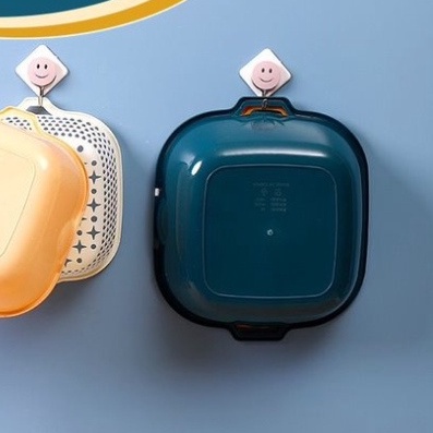 Bộ 3 rổ vuông 2 lớp Việt Nhật- Bộ rổ kèm chậu hứng nước rửa rau củ đựng hoa quả trái cây