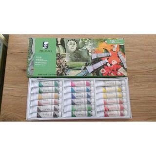 [Giá Tốt] Màu Acrylic Picasso bộ 12màu/18/24