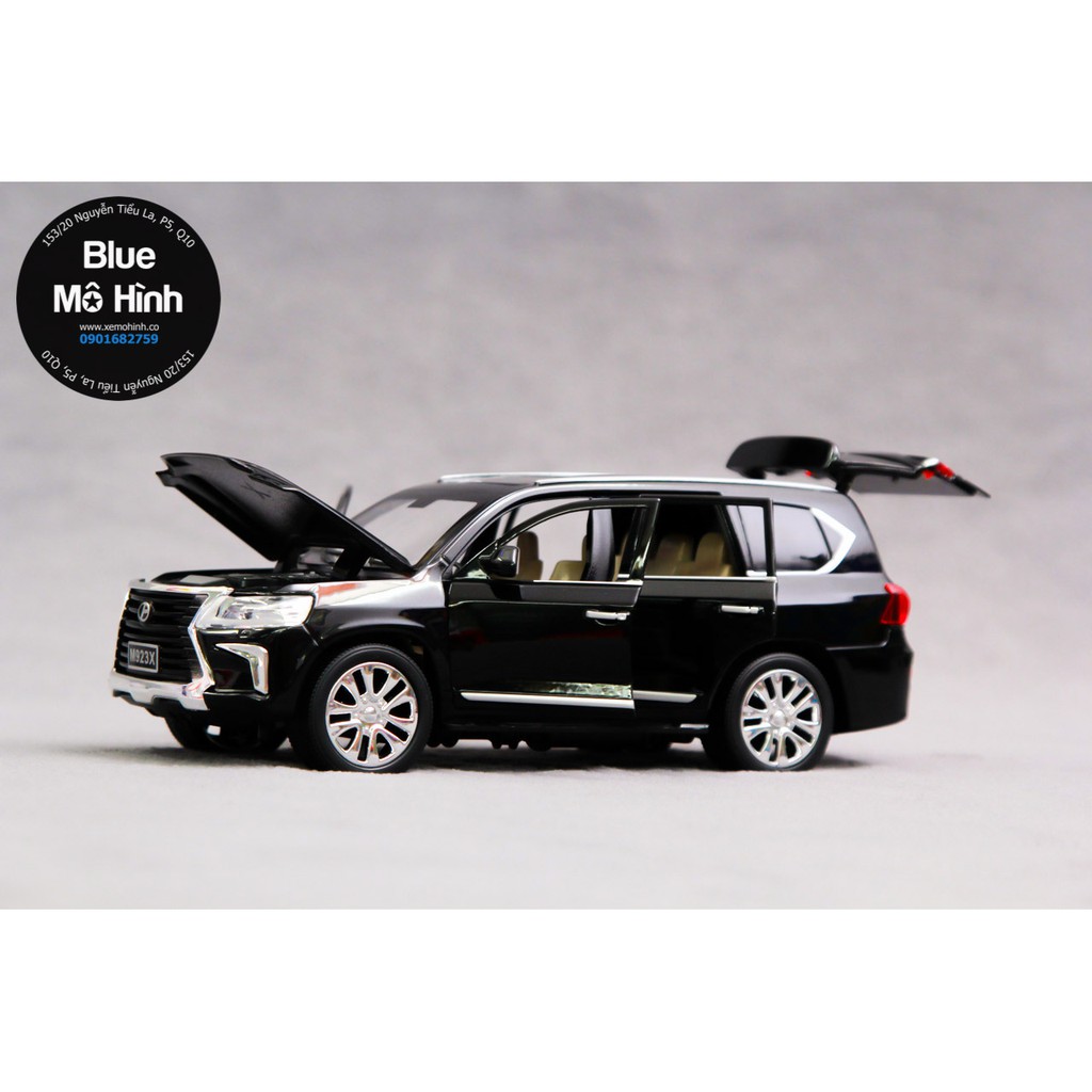 Blue mô hình | Xe mô hình Lexus LX570 SUV tỷ lệ 1:24 mở hết cửa tuyệt đẹp