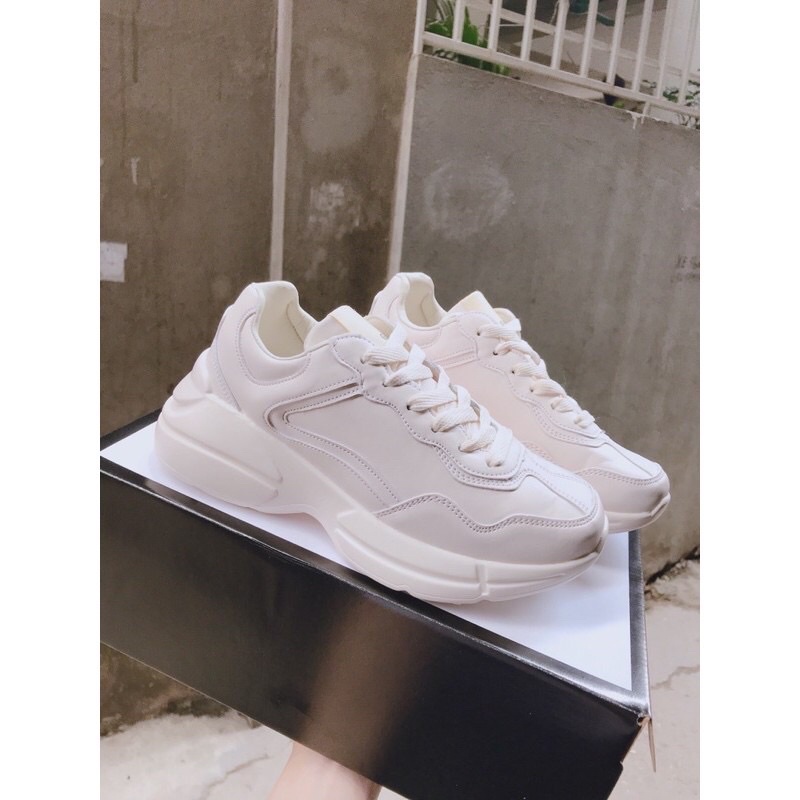 Giày Thể Thao Nữ/Giày Sneaker/Sneaker GuCi Nhũ/Sneaker NY/Sneaker Chơn