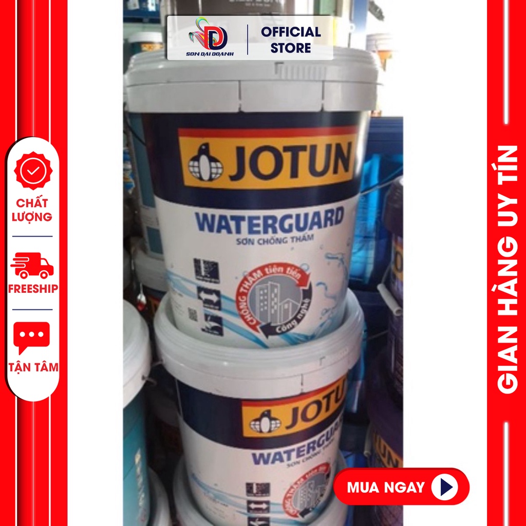 Jotun WATERGUARD chống thấm xám 6 kg