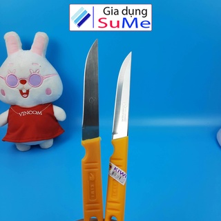 Dao Thái Lan Kiwi, dao gọt cán vàng lưỡi dày loại 1 (Mũi dao nhọn)