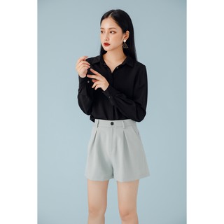 20 Again - Quần short vải chiết ly