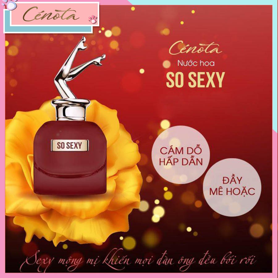 Nước hoa nữ Cénota So Sexy 60ml, nước hoa nữ lưu hương lâu, quyến rũ - mã PG12 | BigBuy360 - bigbuy360.vn