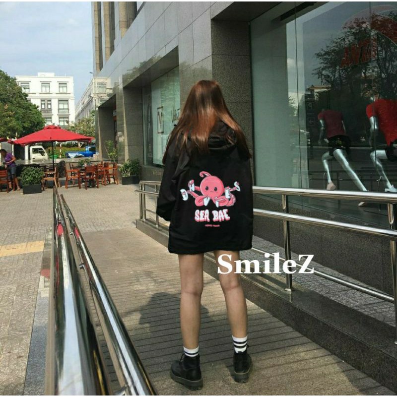 Áo khoác dù SEA BAE Nam Nữ Unisex Form Rộng Phong Cách Ulzzang - SEABAE
