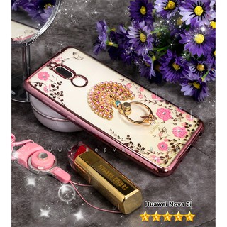 Ốp lưng Huawei Nova 2i , Nova 2, Huawei Nova 3i dẻo hình hoa