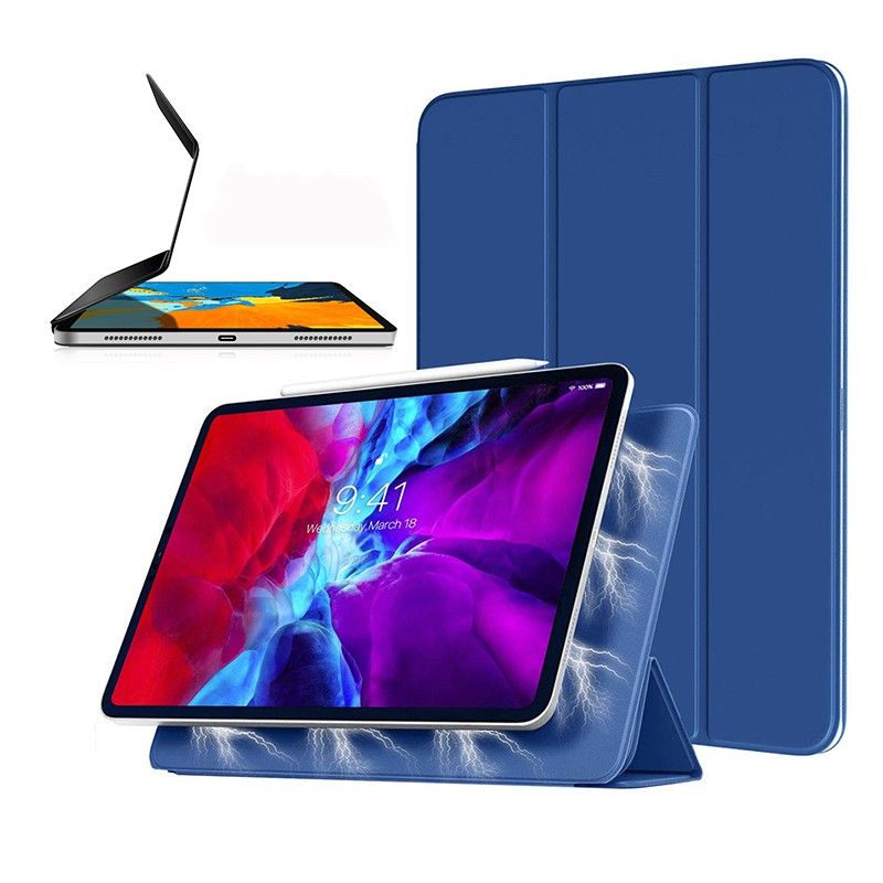 Magnetic Smart Folio Cover Bao Da cho iPad Air 5 Air 4 10th gen 10.9 inch Pro 11 Pro 12.9 inch Mini 6