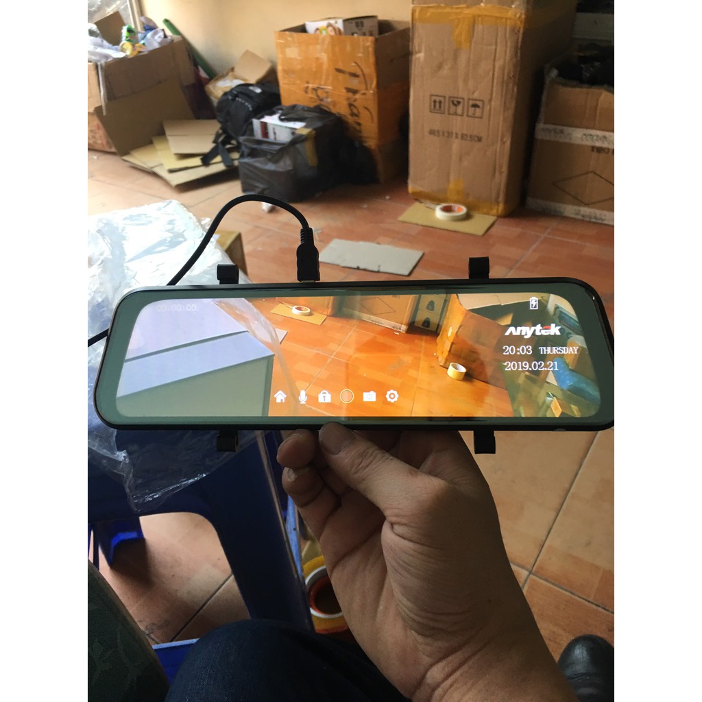 Camera hành trình gương Anytek T12+ Full HD | BigBuy360 - bigbuy360.vn