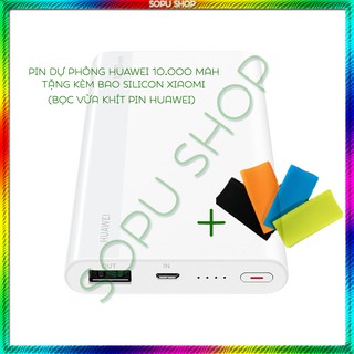 Pin sạc dự phòng huawei 10000 mah - sạc nhanh 18w qc 3.0 - cổng sạc type c