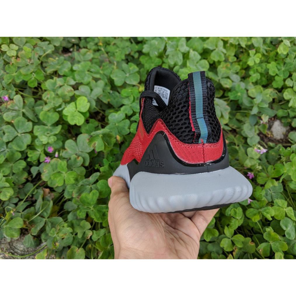10.5 Free [FULL BOX - CAO CẤP] Giày Adidas Alphabounce Beyond màu đỏ đen xám Có Sẵn ⚡ CHẤT sịn : " * ༔ * ₂ "