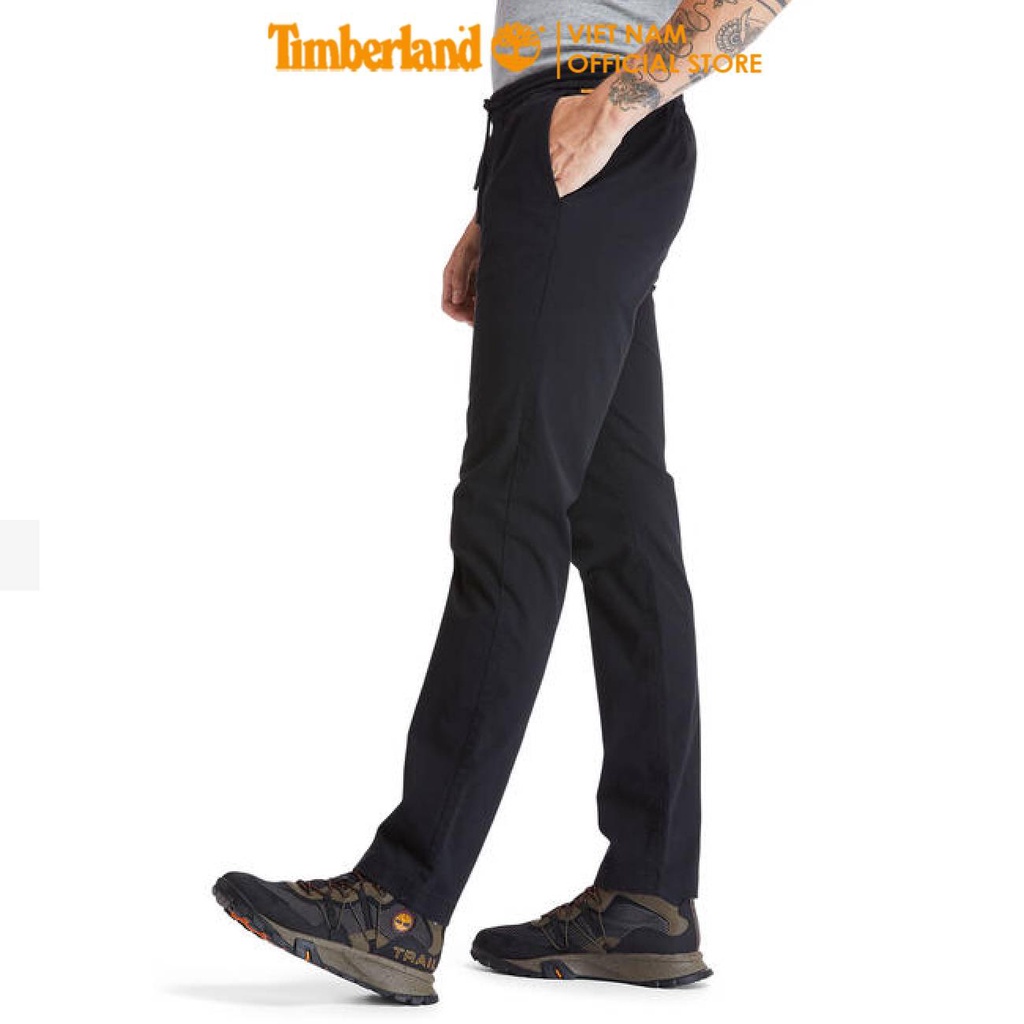 Quần Jogger Kaki Nam Lov-L Stretch Twill Màu Đen Timberland TB0A2BZW01