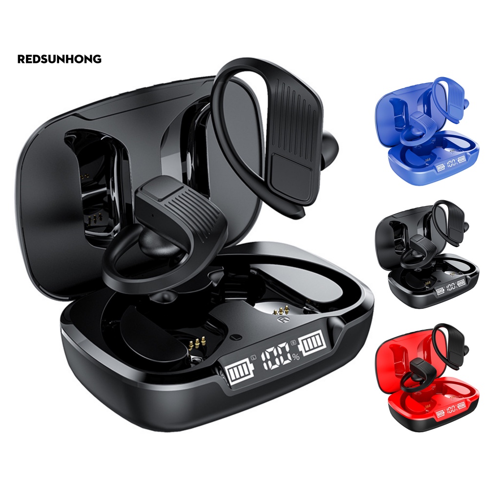 Tai Nghe T11-A Bluetooth 5.0 Hiệu Ứng Âm Thanh Nổi Có Móc Vành Tai