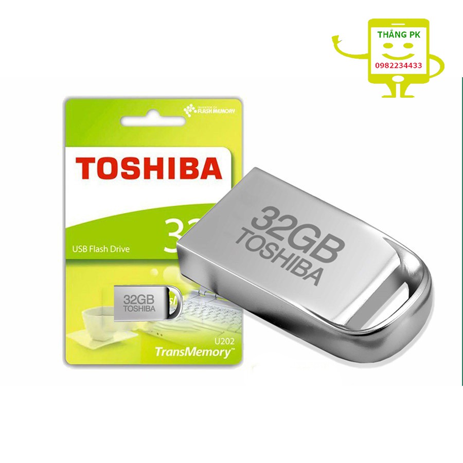 Usb Toshiba Siêu Nhỏ Chống Nước 4-8-16-32Gb