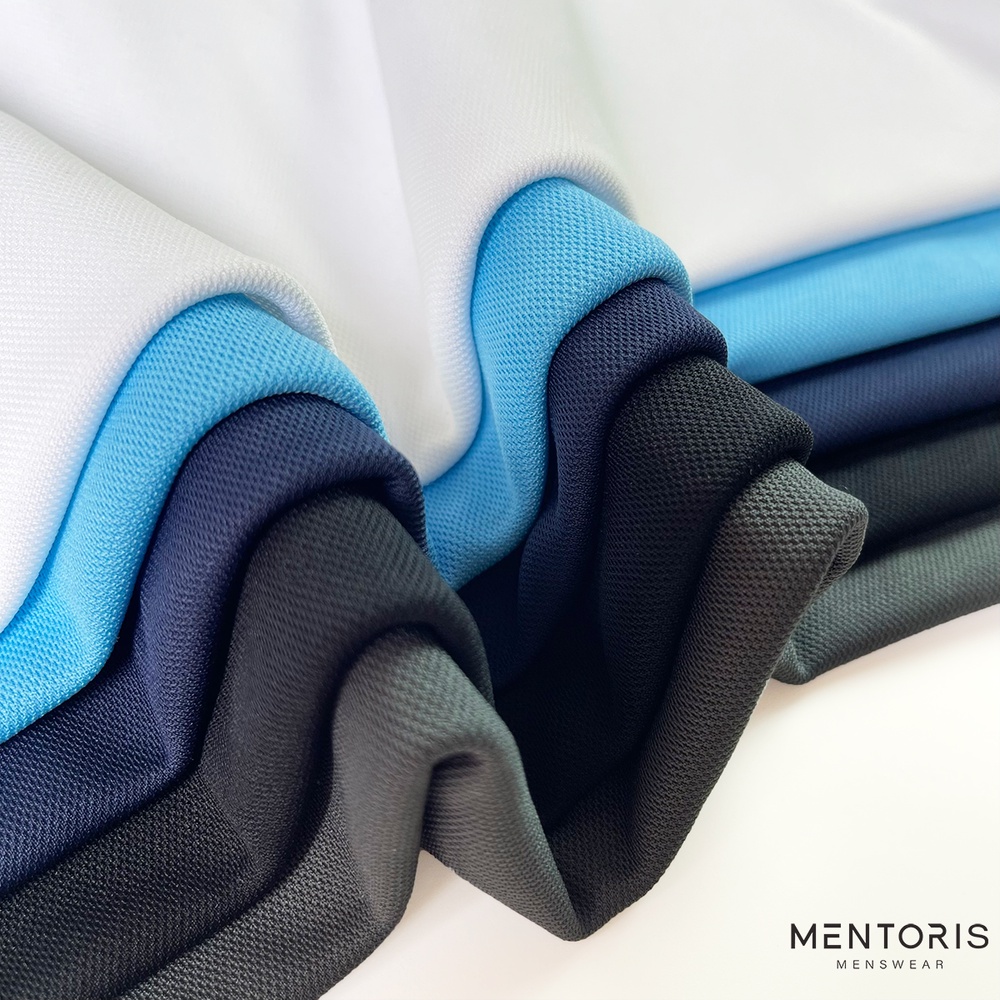 Áo thun nam Polo MNETORIS trơn vải cá sấu cotton mềm mịn ngắn tay basic nhiều màu dễ mix đồ MPL02