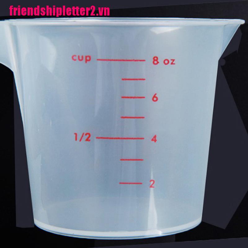 Cốc đo lường bằng nhựa trong suốt dung tích 250ml