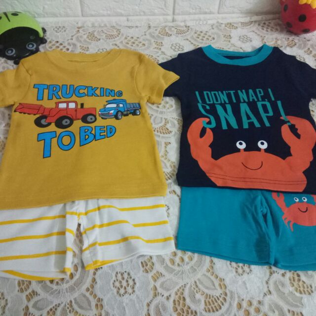 Combo bộ thun carter bé trai