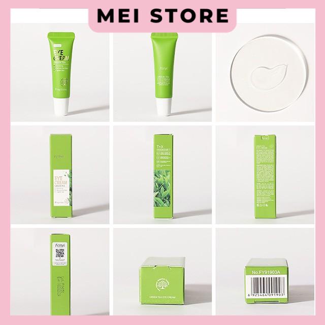 Kem Dưỡng Da Mắt Fenyi EYE CREAM Green Tea Chiết Xuất Trà Xanh Giảm Bọng Mắt 15g