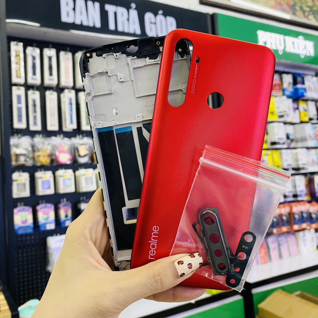 Vỏ bộ Điện thoại Realme 5i RMX-2030 đẹp chất lượng cao, như zin, hàng nấu máy