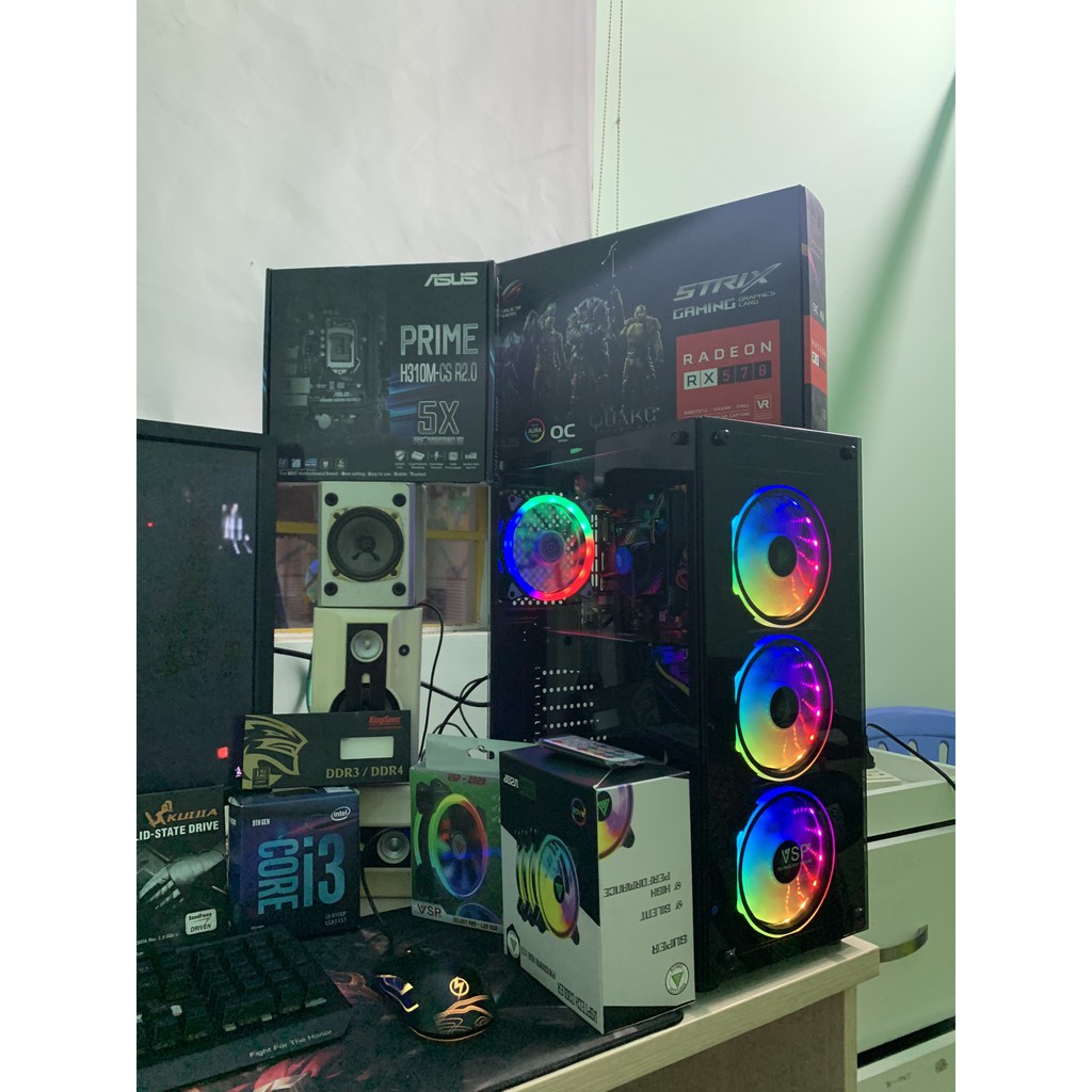 Bộ PC chiến game PUPG, Liên minh, fifa, GTA 5, CSgo... và đồ họa render kèm màn hình 24 inch IPS đẹp | BigBuy360 - bigbuy360.vn