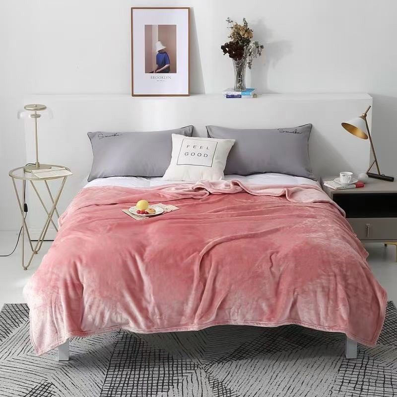 Chăn Tuyết Muji xuất Nhật ,chăn dày 2 lớp lông ngắn siêu mịn,dùng cho 4 mùa