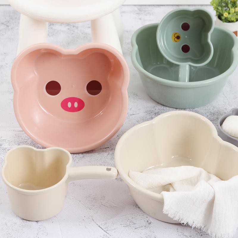 Chậu Rửa Mặt Cỡ Lớn Chất Liệu Dày Dặn Họa Tiết Hoạt Hình Cho Bé | BigBuy360 - bigbuy360.vn