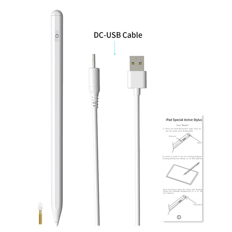 Bút Cảm Ứng Stylus Cho Ipad (6 / 7 Gen) / Pro (11 / 12.9inch)